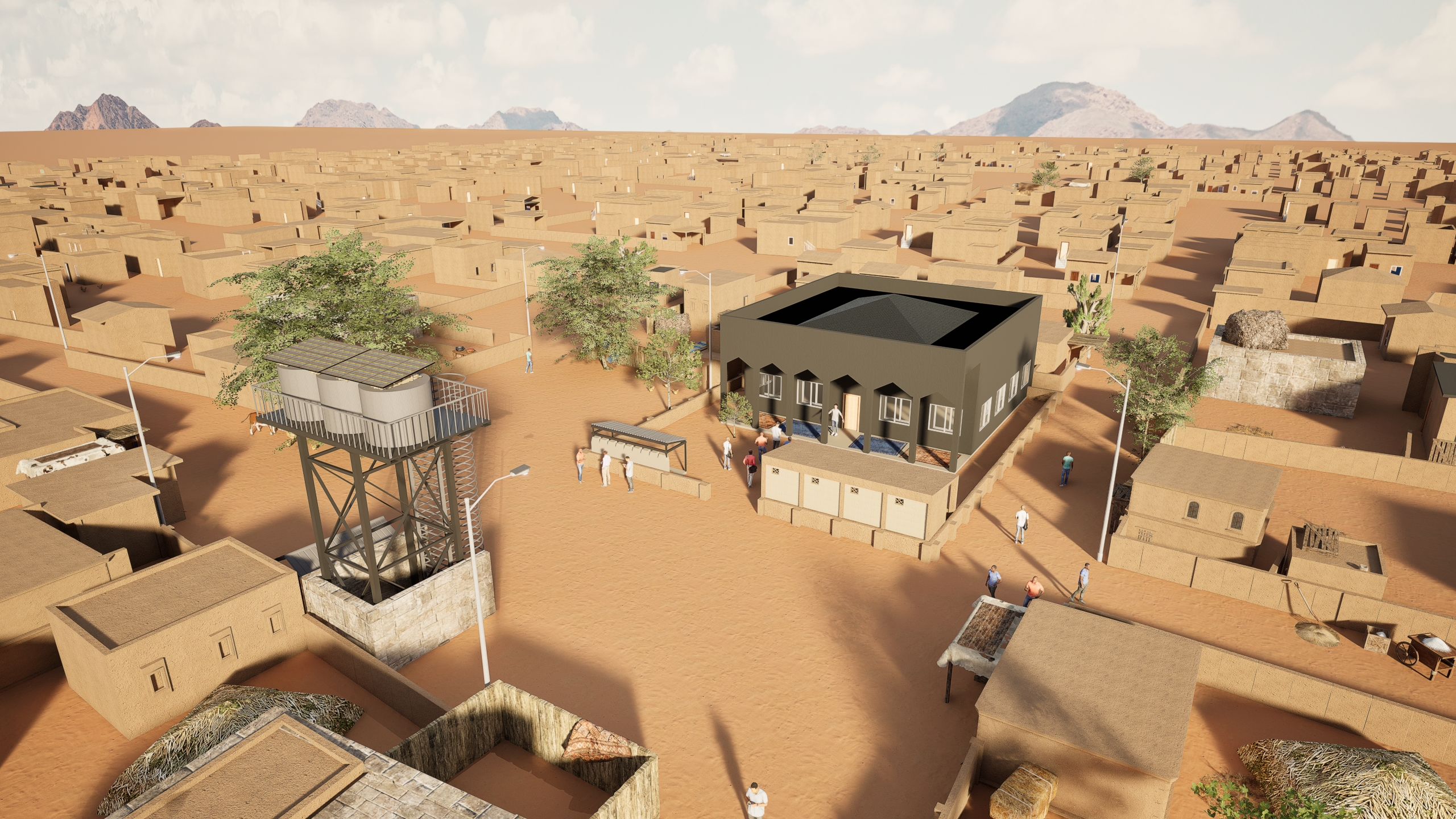 Afrika Su Kuyusu ve Çevresi