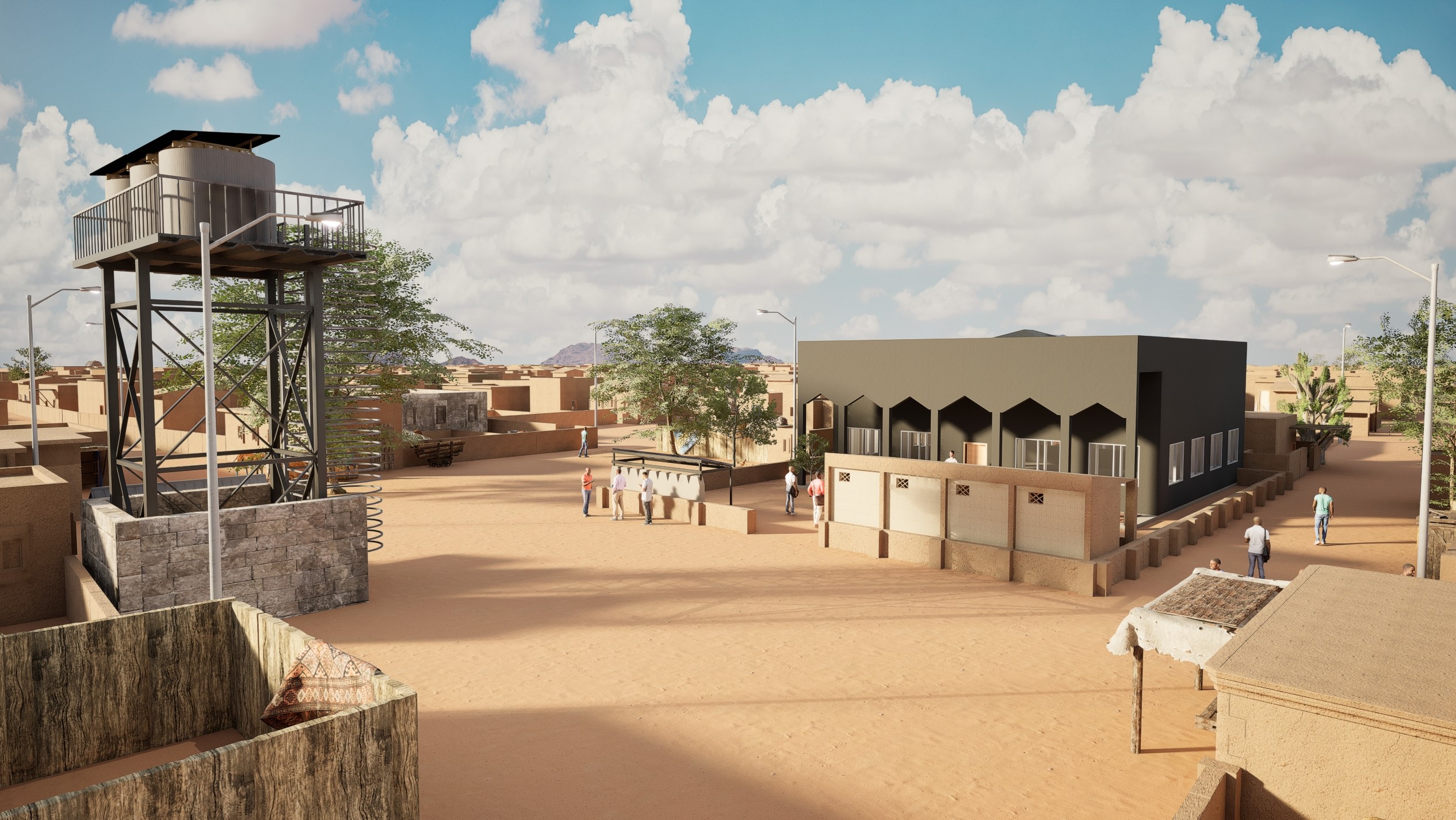 Afrika Su Kuyusu ve Çevresi