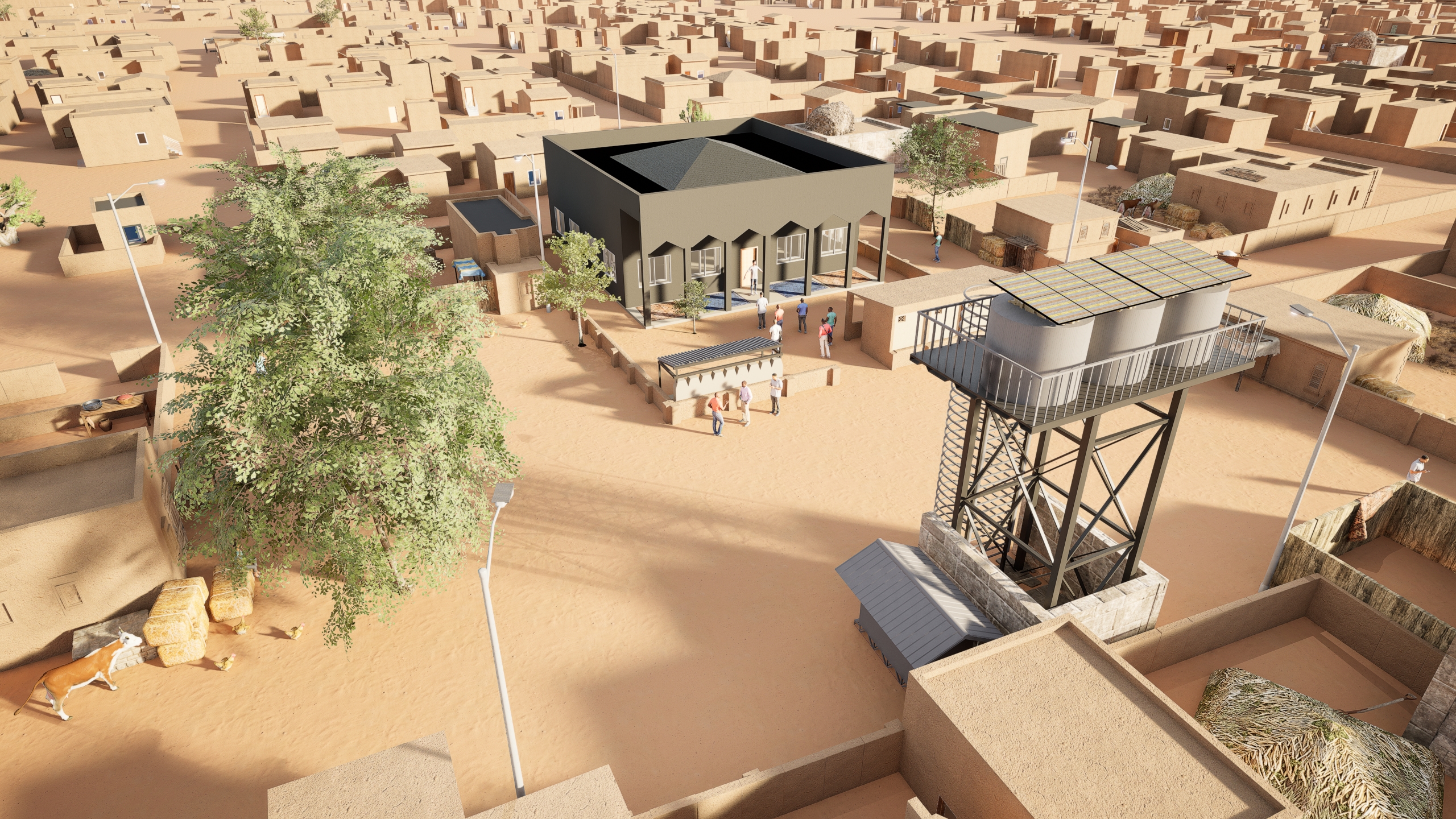 Afrika Su Kuyusu ve Çevresi