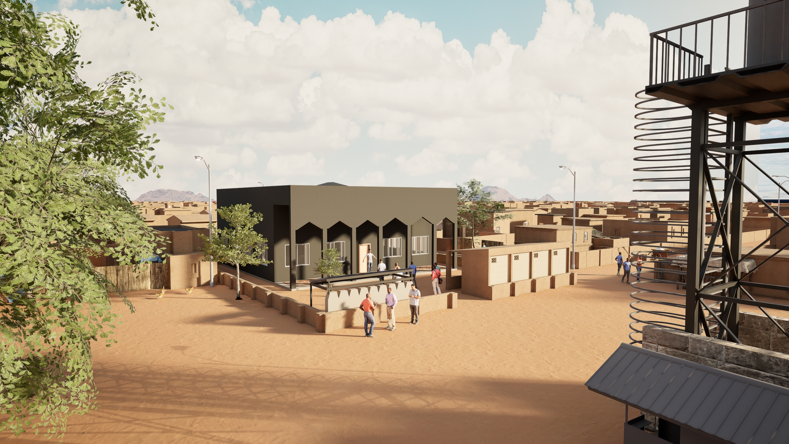 Afrika Su Kuyusu ve Çevresi